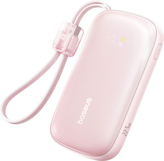 Baseus EnerFill FC21 QPow3 Ultra Power Bank 20000mAh 22.5W with USB-A Port Pink