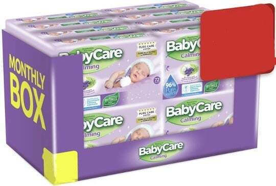 BabyCare Calming Бебешки Кърпички Без Алкохол и Парабени 24x72 бр