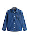 Kids Shirt Long Sleeve Denim Jean