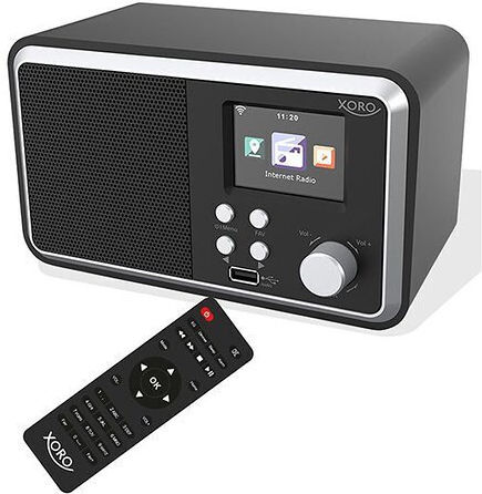 Xoro DAB 300 IR DAB+ cu Bluetooth și USB Negru