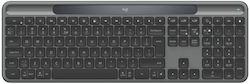 Logitech Signature Slim Solar+ K980 for Business Ασύρματο Αγγλικό US