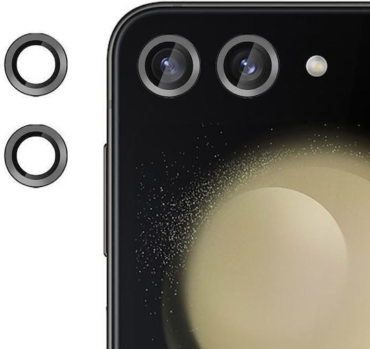 Camera Protection Tempered Glass Black for the Samsung Galaxy A54 5G