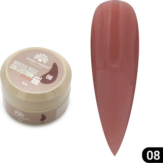 Global Fashion Builder Nail Gel 08 15gr
