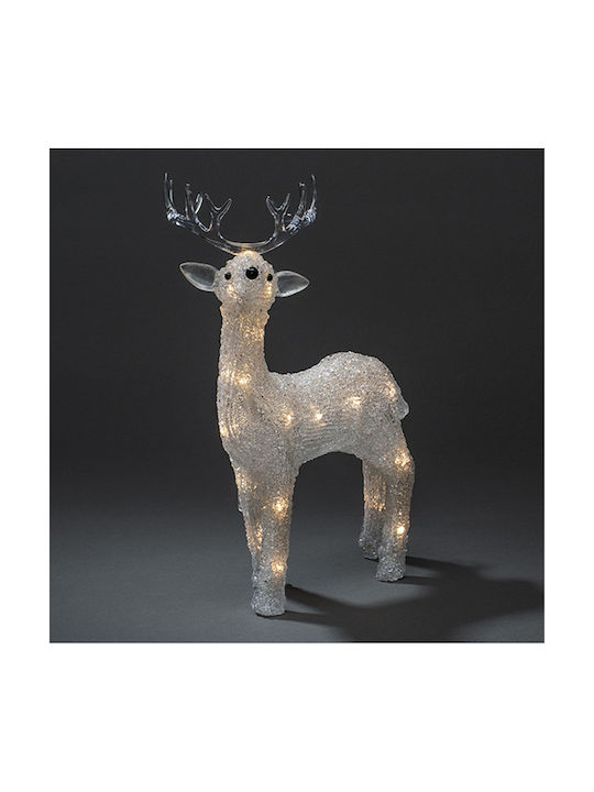 Figurină De Crăciun Iluminată Ren 24 Leduri 31.5cm 6224-103