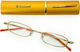 Eyelead Reading Glasses +3.25 Pocket in Gold color 2176772