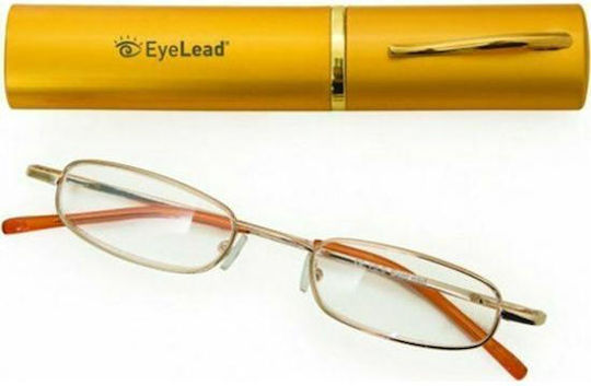 Eyelead Reading Glasses +3.50 Pocket in Gold color 2176773