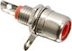 Set 10 Nickel-plated Mountable Rca Sockets