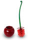Alista Home Plastic Toilet Brush Red