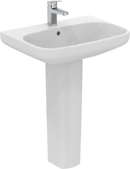 Ideal Standard I.life A Επικαθήμενος Νιπτήρας Πορσελάνης 55x44x18cm Λευκό Γυαλιστερό