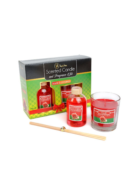 Alista Home Set Diffuser with Fragrance Cinnamon 58800A 120gr 100ml
