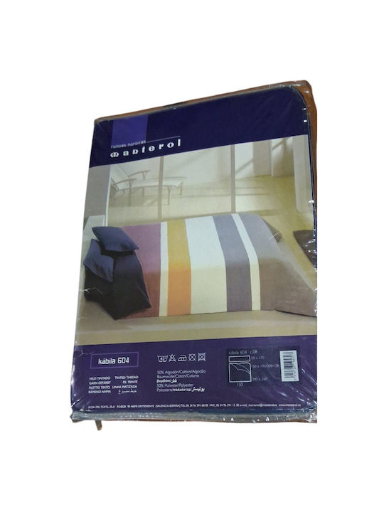 Manterol Casa Duvet Cover Set Queen with 2 Pillowcases 240x260 Multicolored