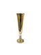 Marhome Decorative Vase Gold 15x15x54cm