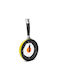 Alista Home Frying Pan Ceas de Perete Plastic Galben 36x18.7cm
