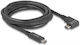 DeLock USB 3.1 Кабел USB-C Мъжки - USB-C 60W Захранване PD Черен 2м 80038