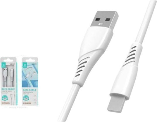 Ikrea USB-A to Lightning Cable 15W White 1m