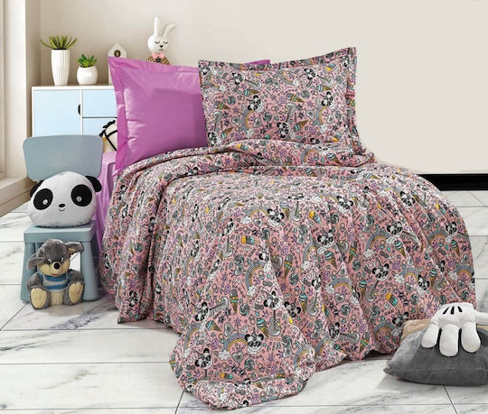 MayHome Kids Cotton Pillowcase 50x70cm Pink