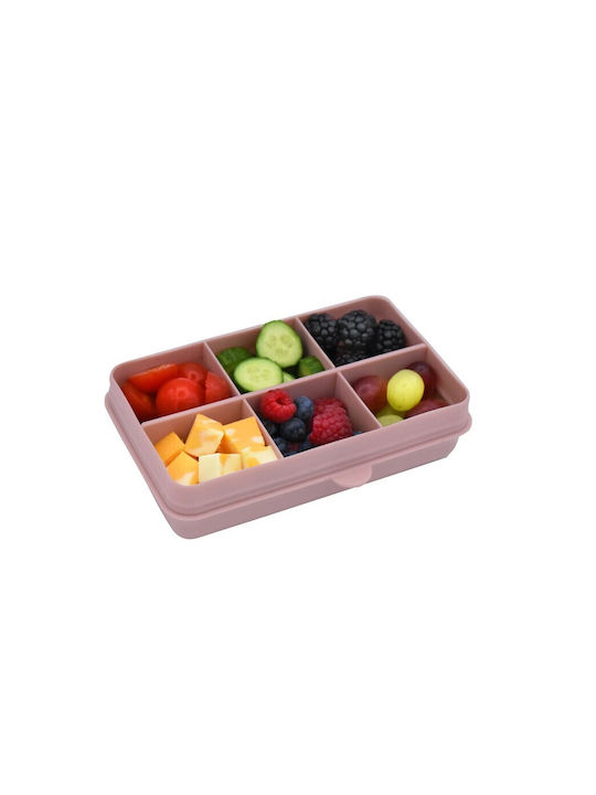 Melii Cutie pentru Mâncare Plastic Roz 114ml 1buc