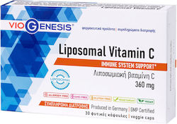 Viogenesis Liposomal Vitamin C Βιταμίνη 360mg 30 κάψουλες Viogenesis Liposomal Vitamin C Βιταμίνη 360mg 30 κάψουλες