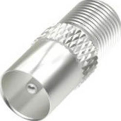 HAMA 00205223 F-Stecker männlich in Koaxial weiblich
