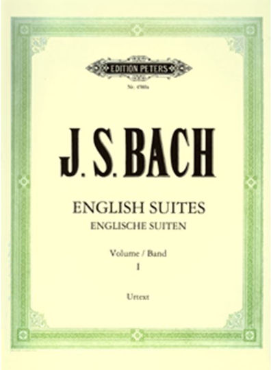 Bach J.s Suites Anglaises Nr.1-3 Εκδόσεις Peters