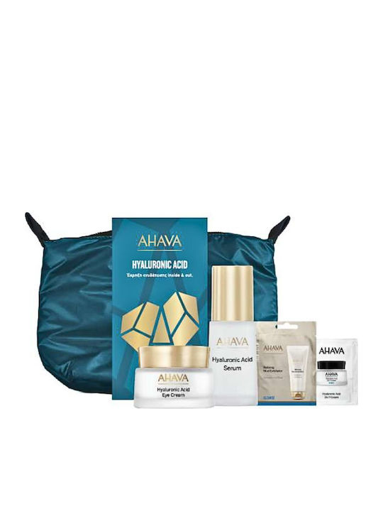 Ahava Hyaluronic Acid Σετ Περιποίησης για Ενυδάτωση, Αντιγήρανση & Λάμψη 4τμχ