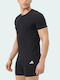 Active Flex Cotton Men's Undershirts Short-sleeved Black 2Pack