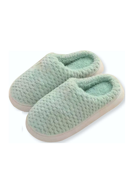 Winter Women's Slippers Turquoise