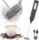 Verk Group Kaffeefrother Hand-Batterie Braun