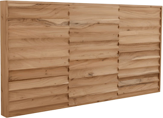 Polihome Wooden Brown Bed Headboard 140x80cm