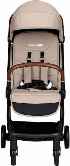 FreeOn Bold Baby Stroller Suitable for Newborn Beige 6.9kg