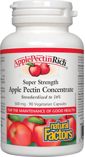Natural Factors Apple Pectin Concentrate 500мг 90 капси