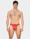 Barcode Berlin Herren Sexy Slip Rot