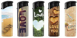Belflam Feuerzeug Flamme Natural Love 5 Stück