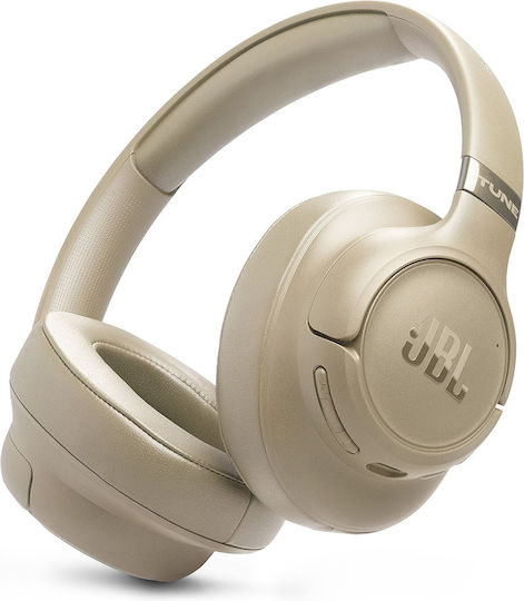 JBL Tune 780NC Wireless / Wired Over Ear Headphones with 76 hours of Operation and Quick Charge Beige