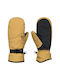 Roxy Jetty Solid Mittens Γυναικεία Γάντια Σκι & Snowboard Κίτρινα