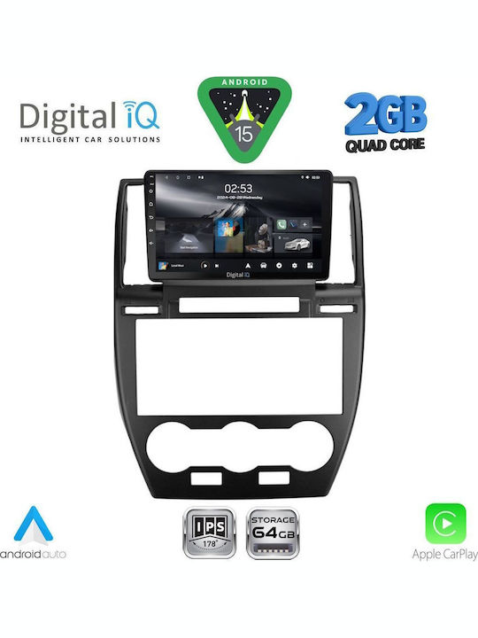 Digital IQ Car Audio System for Land Rover Freelander 2006-2014 (Bluetooth/USB/WiFi/GPS/Apple-Carplay/Android-Auto) with Touch Screen 9"