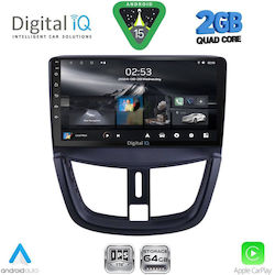Digital IQ Ηχοσύστημα για Peugeot 207 2007-2014 με Bluetooth, USB & GPS