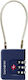 Samsonite Cablelock 3 Dial Steel Padlock with Cable Combination with TSA Certification 35mm Blue 1pcs