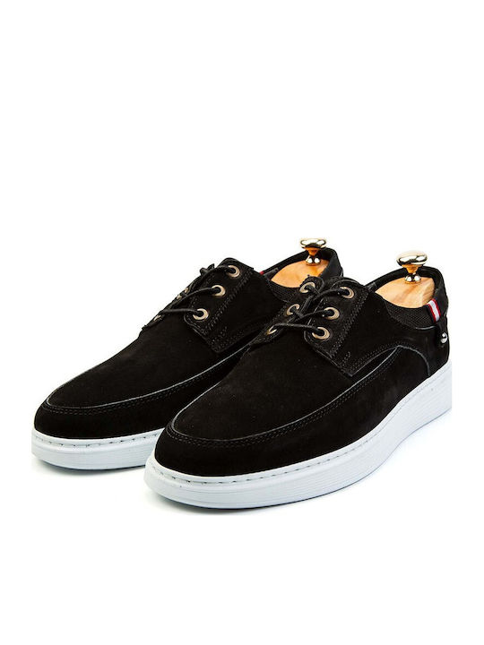 Men's Leather Casual Shoes Black