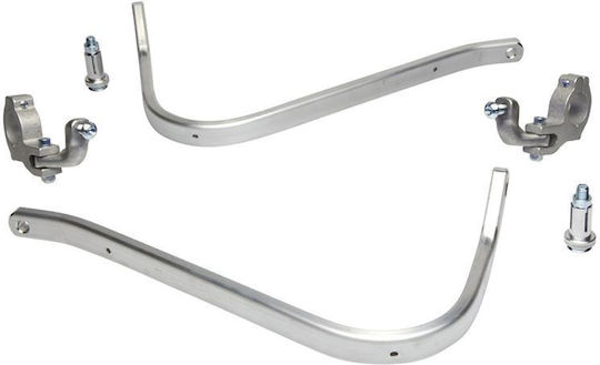 Barkbusters Installation Kit for Universal Motorcycle Handguards in Silver Colour