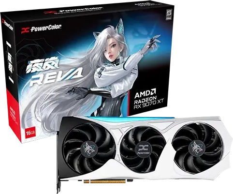 PowerColor Radeon RX 9070 XT 16GB GDDR6 Ediția Reva Hellhound