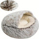 Pat Cuib Nest Gri Maro Rotund 50x50x30 Cm
