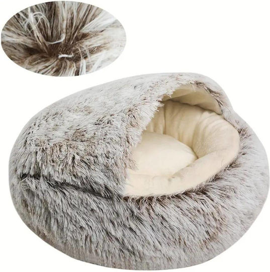 Pat Cuib Nest Gri Maro Rotund 50x50x30 Cm