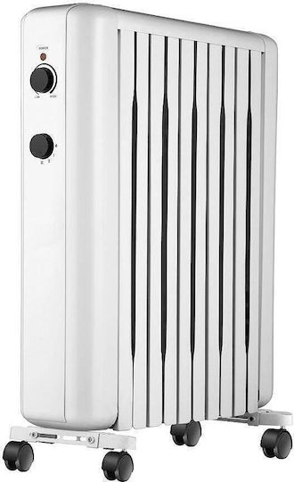 Finlux Oil Filled Radiator with 10 Fins 2500W