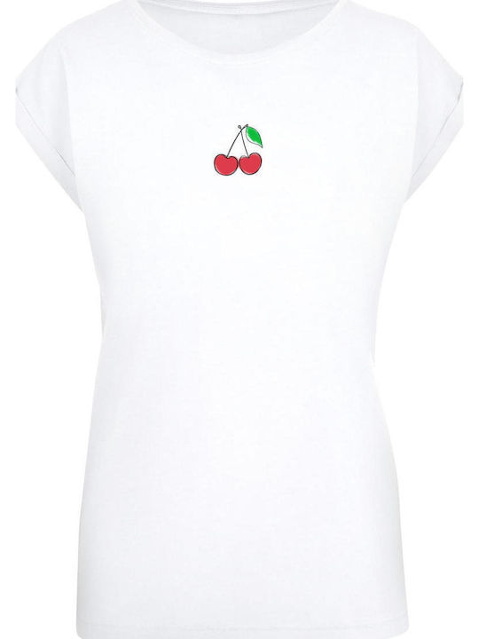 Ladies Damen T-Shirt White