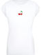 Ladies Damen T-Shirt White