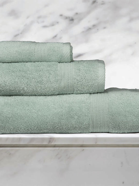 Epavlis Homeware Bath Towel Set 3pcs Mint