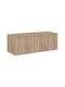 Pakketo Royal Rectangular Loft Closet made of Particleboard Sonoma 150x58cm 361-000114 1pcs