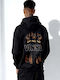 Sweatshirt with Hood Black