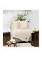 Nima Savara Κουβέρτα Fleece Καναπέ 130x170εκ. Light Beige
